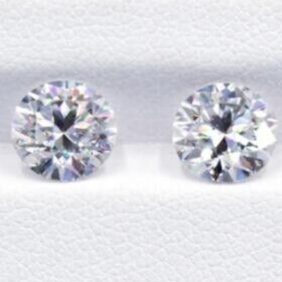 GRA Certified Loose Moissanite Round Stones D VVS1 All Sizes 3.5mm - Picture 6 of 10